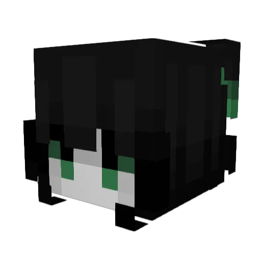 Camsko Minecraft avatar head, 3D render