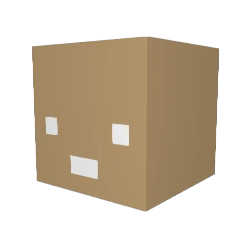 CamsterTHamster Minecraft avatar head, 3D render