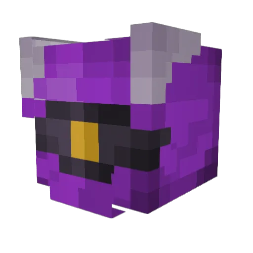 Camzlolz Minecraft avatar head, 3D render