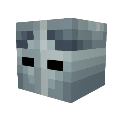 CanBob121 Minecraft avatar head, 3D render