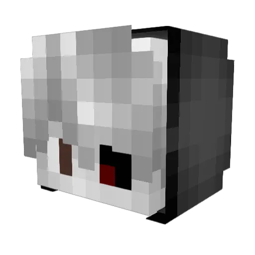 CanErby Minecraft avatar head, 3D render