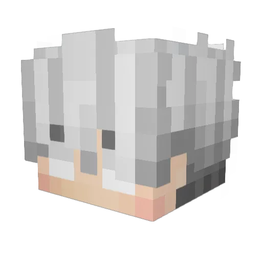 CanMira Minecraft avatar head, 3D render