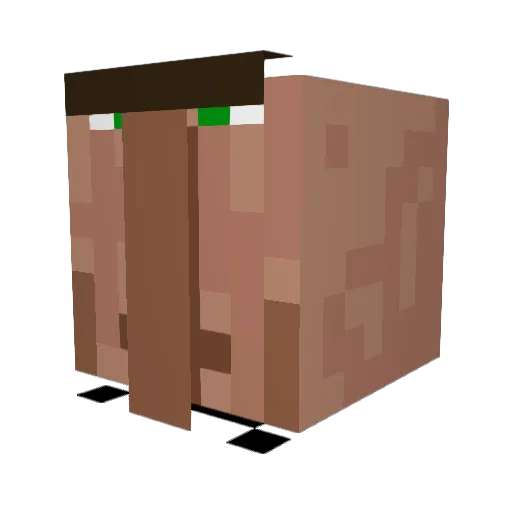 CanYouBeMyDad Minecraft avatar head, 3D render