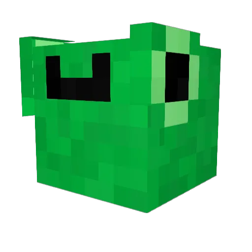 Canabis_Nascher Minecraft avatar head, 3D render