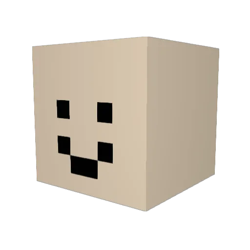Canada_man23 Minecraft avatar head, 3D render