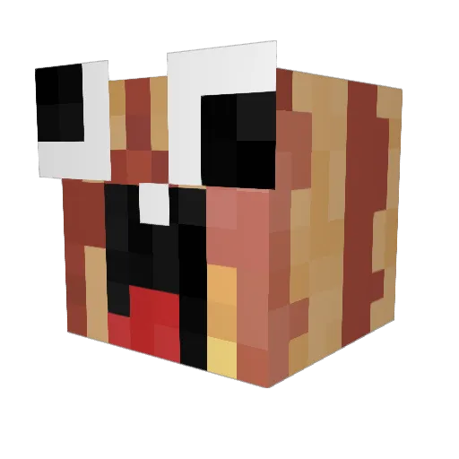 CanadianBacon_94 Minecraft avatar head, 3D render