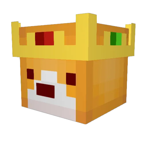 CanadianCorgi17 Minecraft avatar head, 3D render