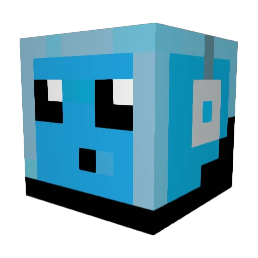 CanadianCrashers Minecraft avatar head, 3D render