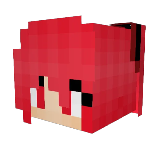 CanadianDonut Minecraft avatar head, 3D render
