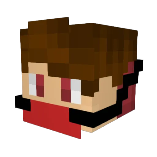 CanadianEhXD Minecraft avatar head, 3D render