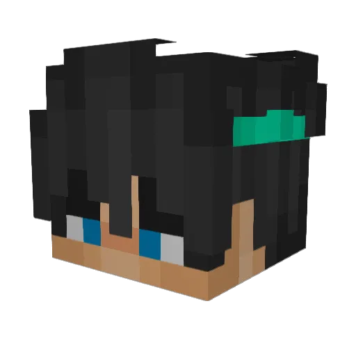 CanadianGamer_51 Minecraft avatar head, 3D render