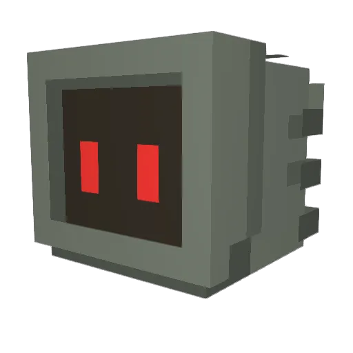 CanadianHusky44 Minecraft avatar head, 3D render