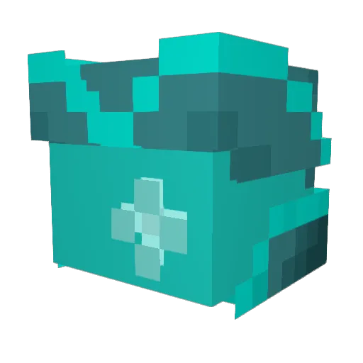 CanadianMop Minecraft avatar head, 3D render