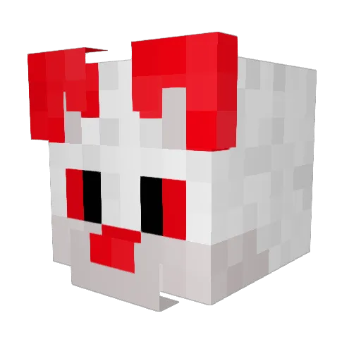 CanadianOutlaw3 Minecraft avatar head, 3D render