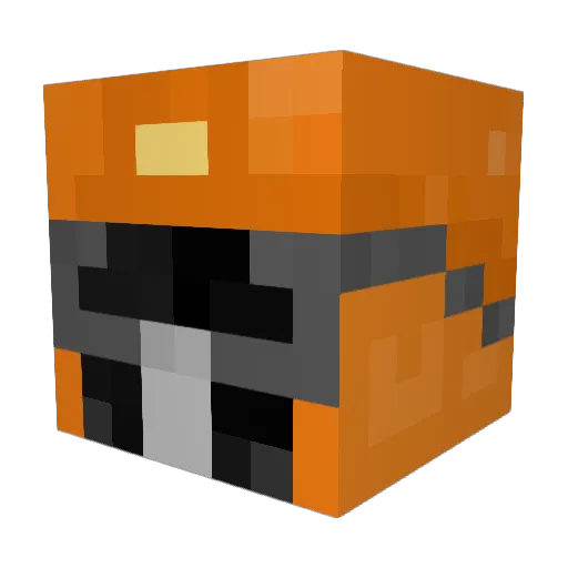 CanadianYeti Minecraft avatar head, 3D render