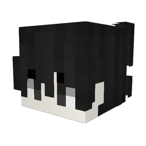 Candeah Minecraft avatar head, 3D render
