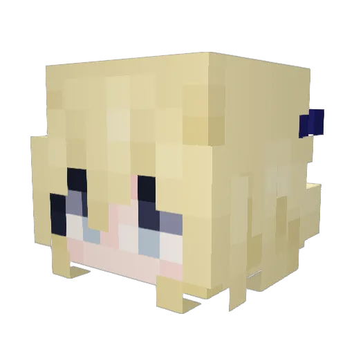 CandleLMAO Minecraft avatar head, 3D render