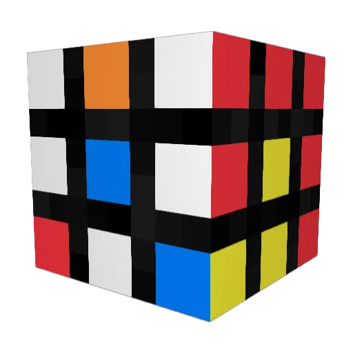 CandyBar321 Minecraft avatar head, 3D render