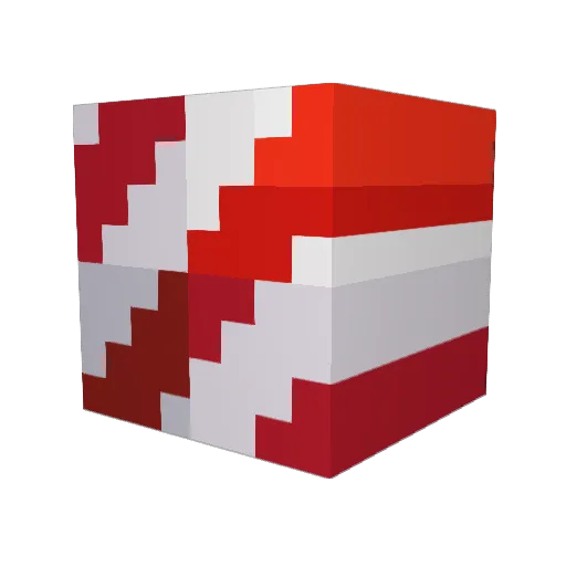 CandyCane5010 Minecraft avatar head, 3D render