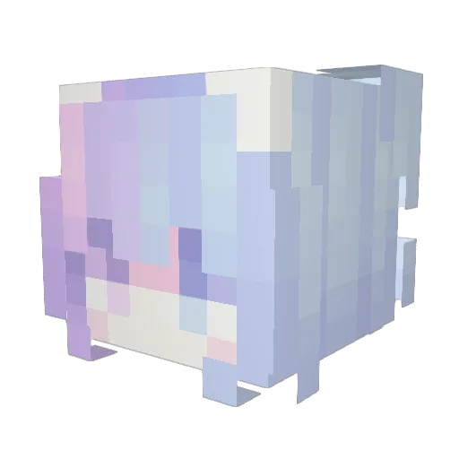 CandyDash160 Minecraft avatar head, 3D render