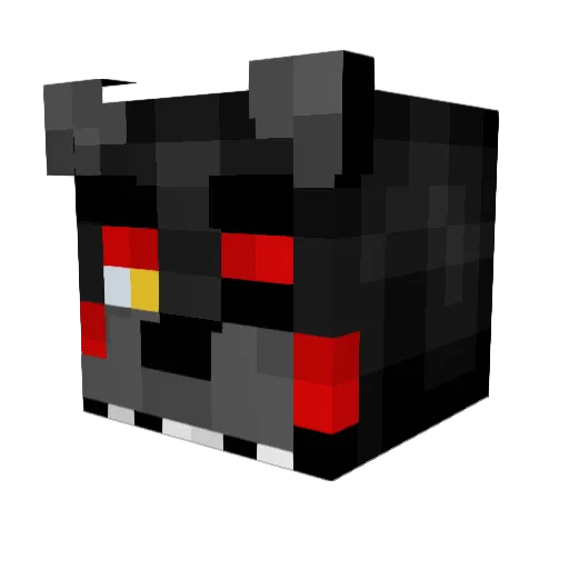 CandyNecklace7 Minecraft avatar head, 3D render