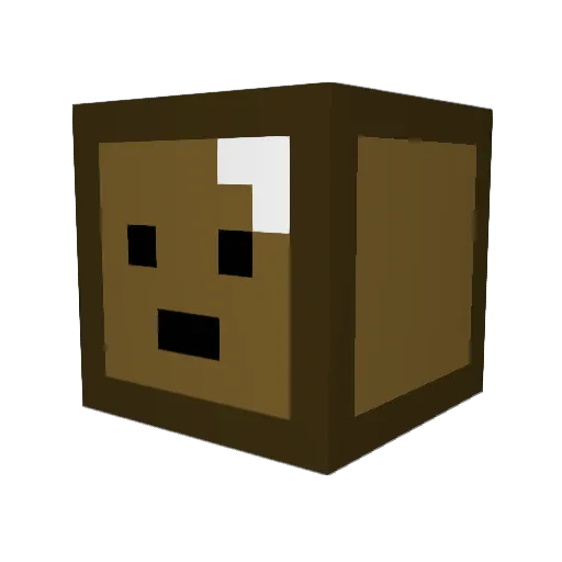 Candyismylife13 Minecraft avatar head, 3D render