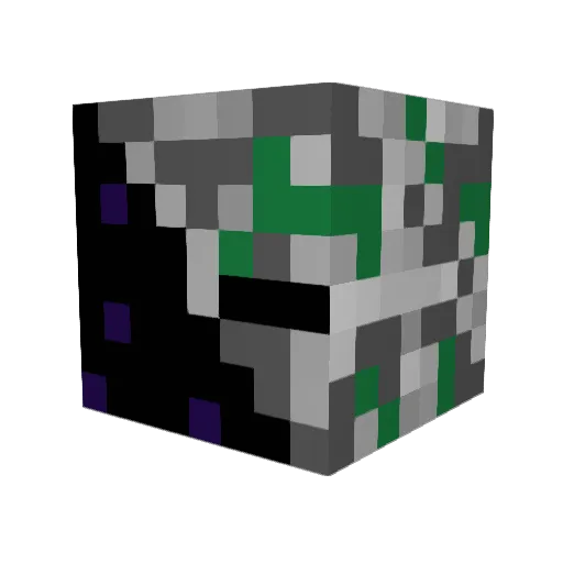 CaneLions Minecraft avatar head, 3D render