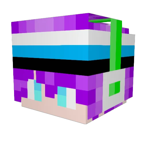 Cane_Deer Minecraft avatar head, 3D render