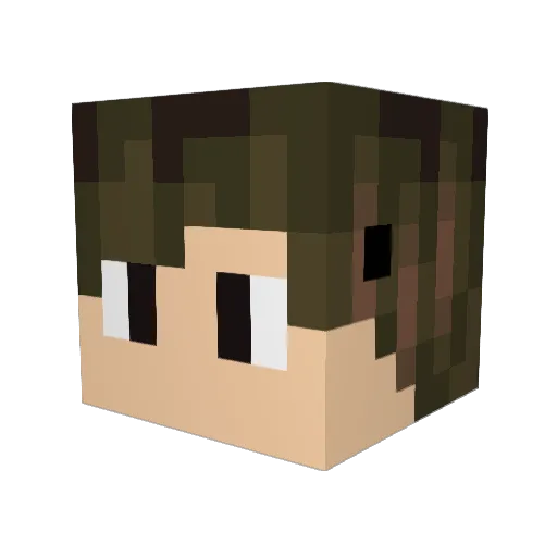 Minecraft-Avatar von Canedoo01: Kopf als 3D-Render