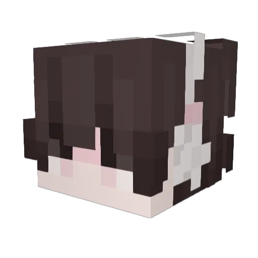CangSAMA Minecraft avatar head, 3D render