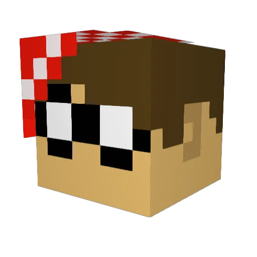 Canijo56 Minecraft avatar head, 3D render