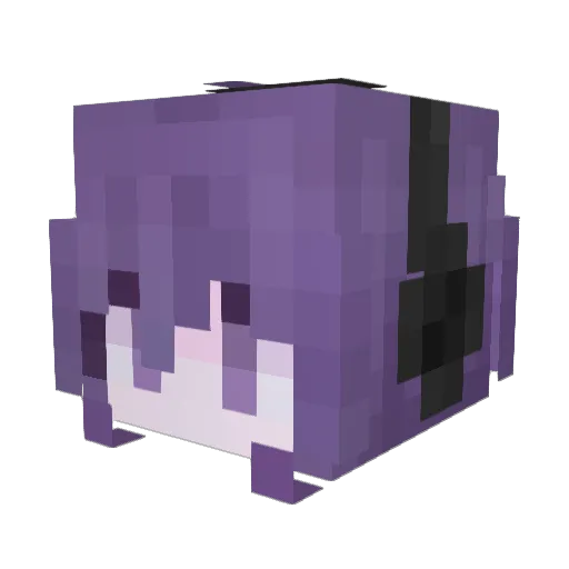 Canmeng3 Minecraft avatar head, 3D render