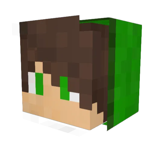 CannY_PvP Minecraft avatar head, 3D render