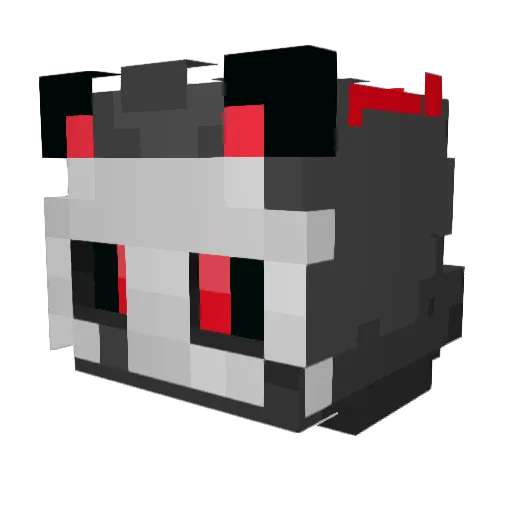 Cann_Vion Minecraft avatar head, 3D render