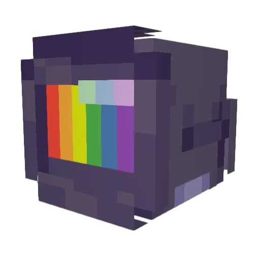 Cannabudz Minecraft avatar head, 3D render