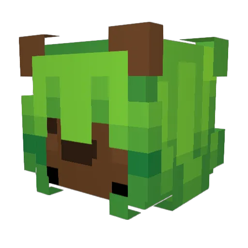 CannedCanine Minecraft avatar head, 3D render