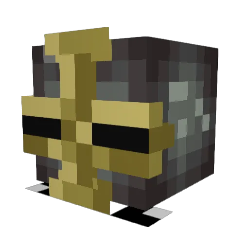 CannedInferno Minecraft avatar head, 3D render