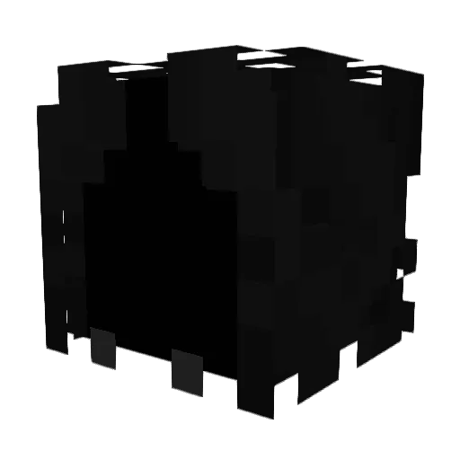 CannibalCain_ Minecraft avatar head, 3D render