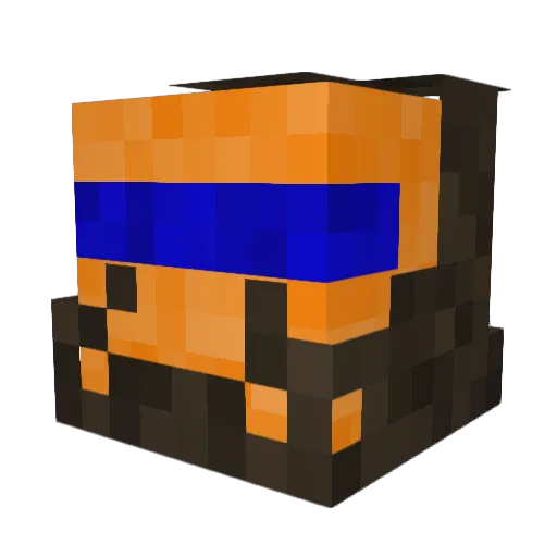 CannonMoose Minecraft avatar head, 3D render