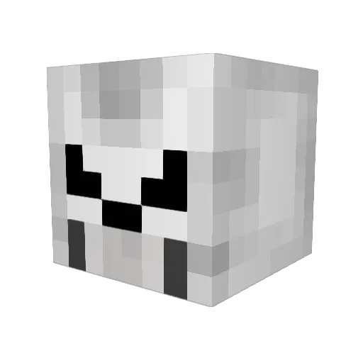 Cannone03 Minecraft avatar head, 3D render