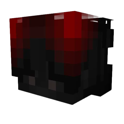 CanoSunZ Minecraft avatar head, 3D render