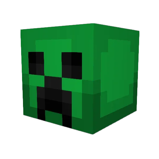 CantonMystique Minecraft avatar head, 3D render