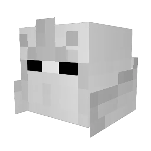Cantona123 Minecraft avatar head, 3D render