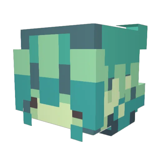 CanvasCoffee Minecraft avatar head, 3D render