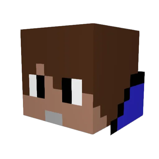 Cany_MC Minecraft avatar head, 3D render