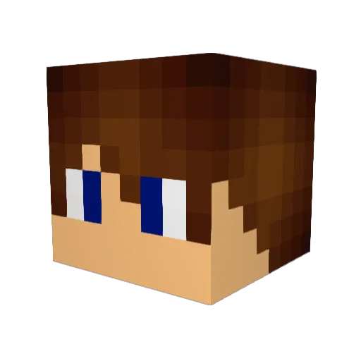 CapTain_NoxMist Minecraft avatar head, 3D render