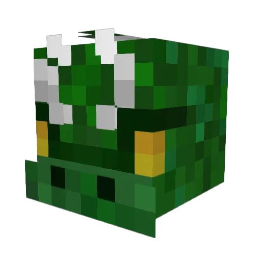 CapX1045 Minecraft avatar head, 3D render