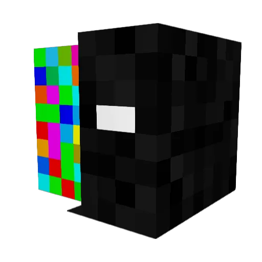 Cap_Waffle Minecraft avatar head, 3D render