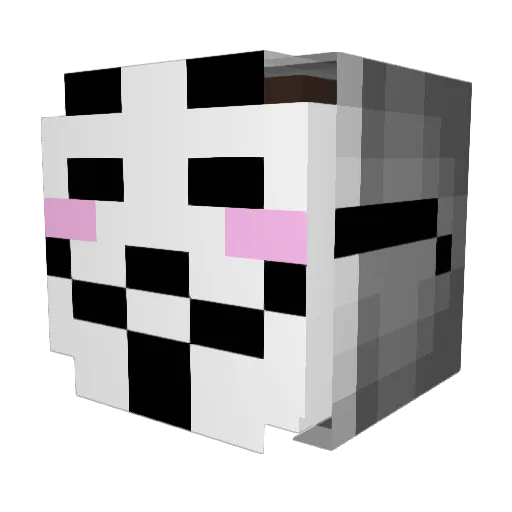 Cape0409 Minecraft avatar head, 3D render