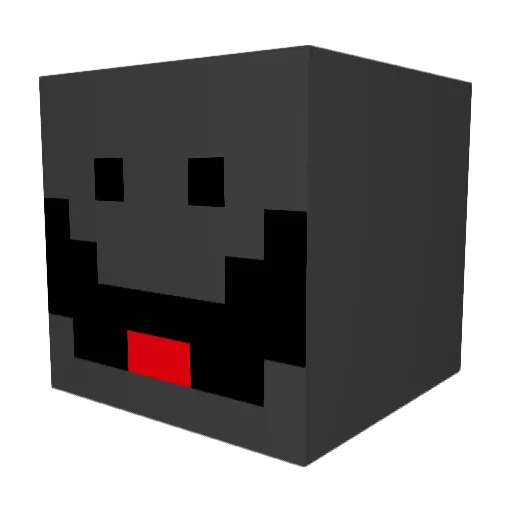 Capewi Minecraft avatar head, 3D render